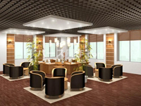 会議・応接スペースパース